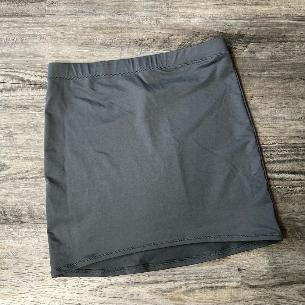 Skims Swim skirt - Gunmetal
